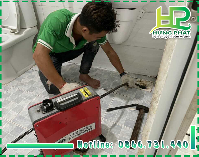 Thợ th&ocirc;ng tắc cống quận 12 c&oacute; quy tr&igrave;nh thi c&ocirc;ng chuy&ecirc;n nghiệp